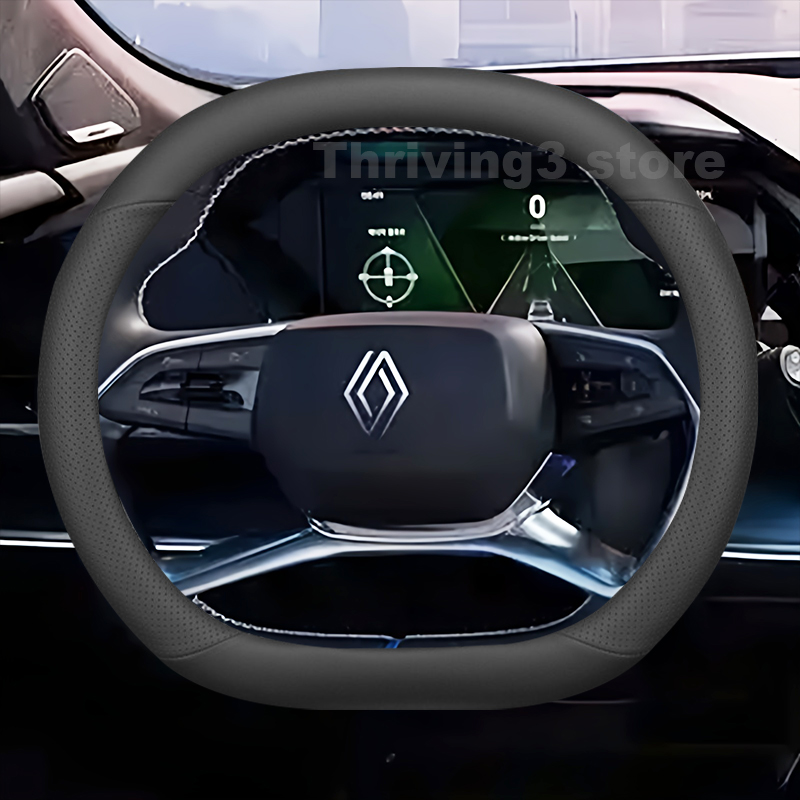 Leather Car Steering Wheel Cov - Tech Accessories Hub ulasan dan harga