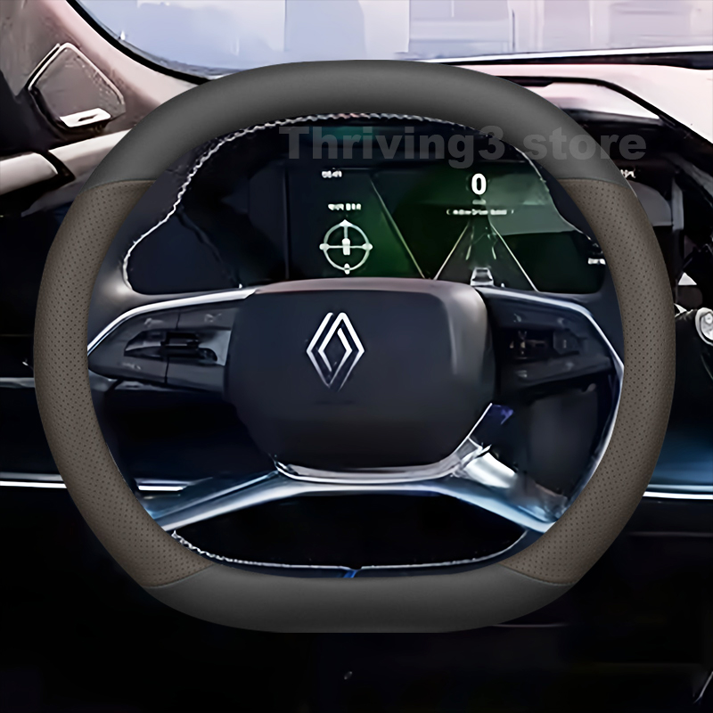 Leather Car Steering Wheel Cov - Tech Accessories Hub ulasan dan harga