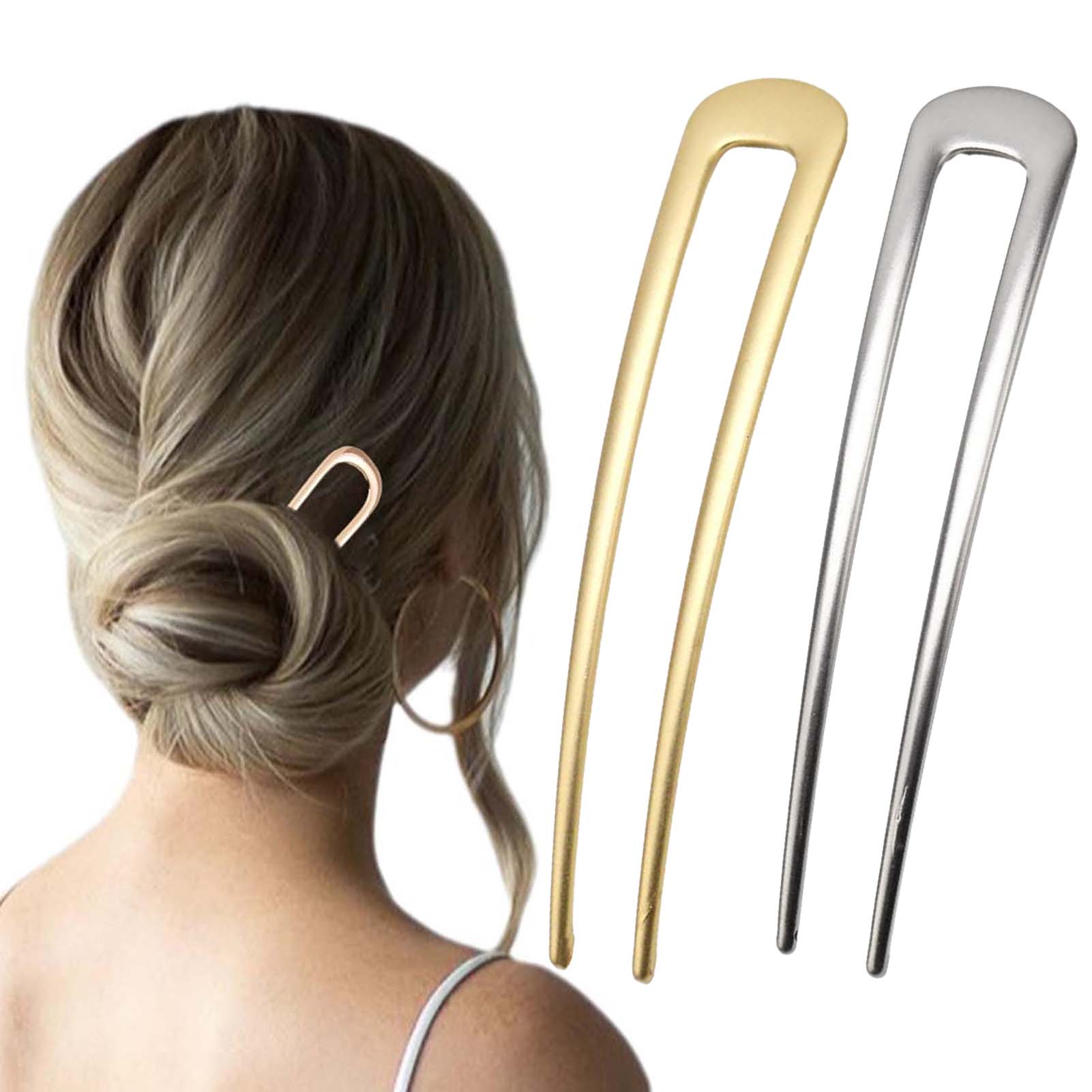 French U Shaped Hair Pins Vint - Tech Accessories Women ulasan dan harga