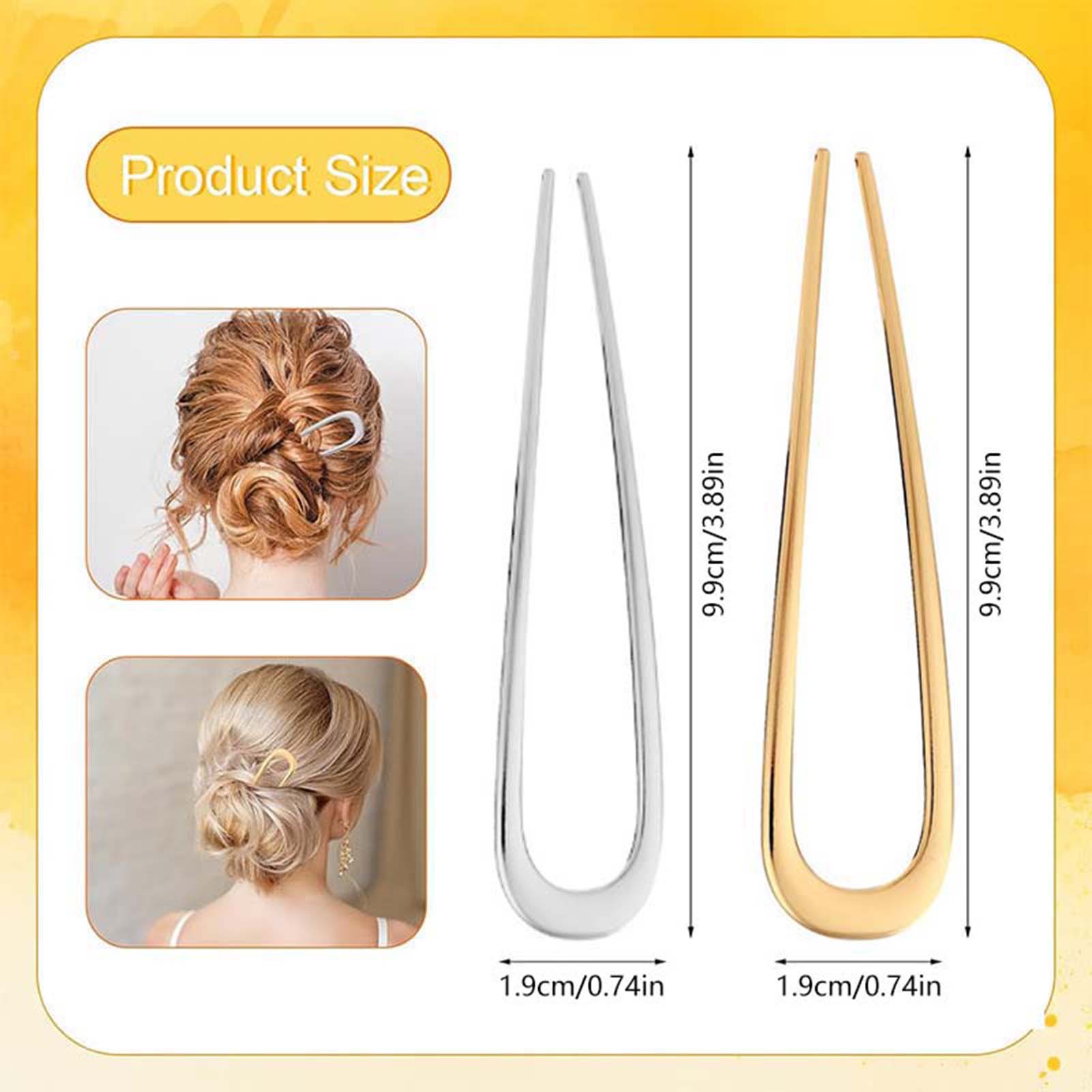 French U Shaped Hair Pins Vint - Tech Accessories Women ulasan dan harga