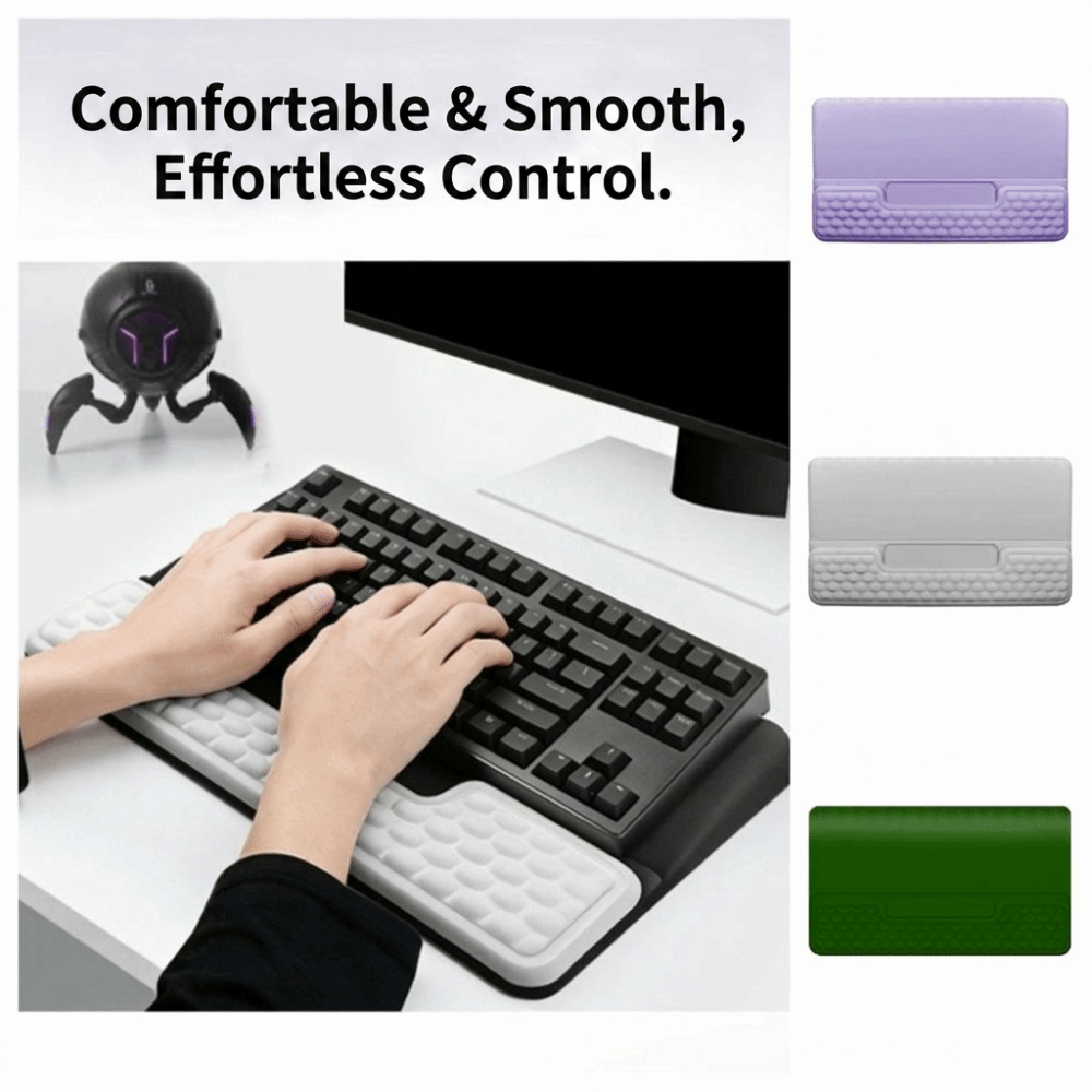 Computer Integrated Keyboard S - Keyboard Wrist Pad Leather ulasan dan harga