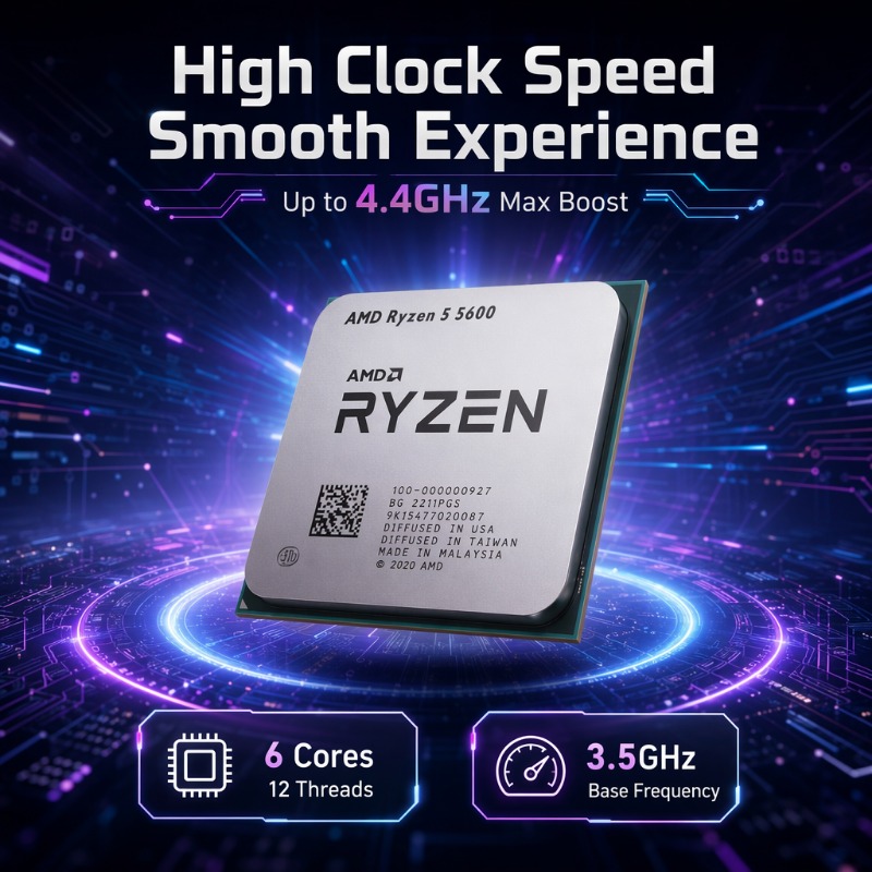 AMD Ryzen 5 5600 for Gaming PC - Amd Cpu Ryzen 5 ulasan dan harga