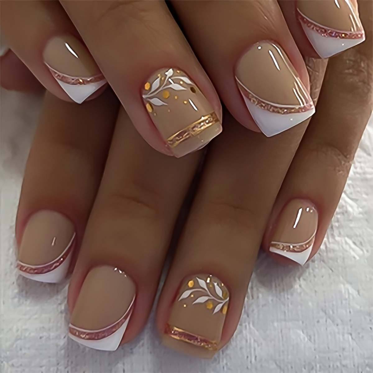 Nude Short Square Press On Nai - Nail Tech Accessories ulasan dan harga