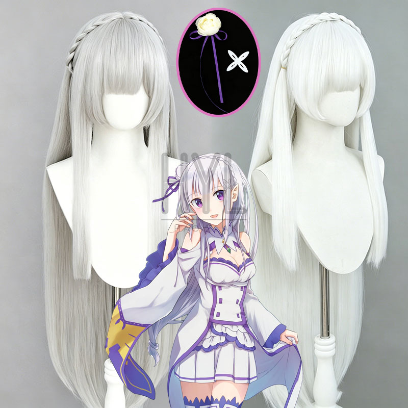 Anime Re:Zero Emilia Cosplay W - Tech Accessories For Men ulasan dan harga