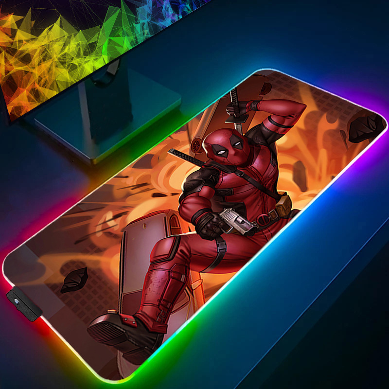LED Mouse Pad Gaming Backlight - Tech Accessories For Desk ulasan dan harga