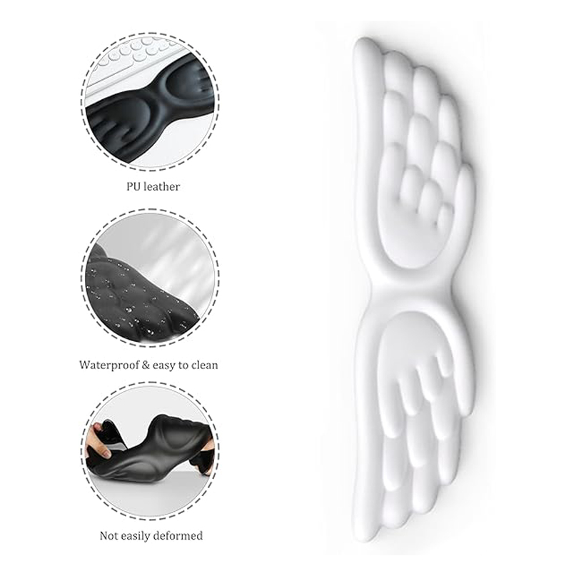 Ergonomic Mouse Pad Wrist Rest - Keyboard Wrist Pad Leather ulasan dan harga