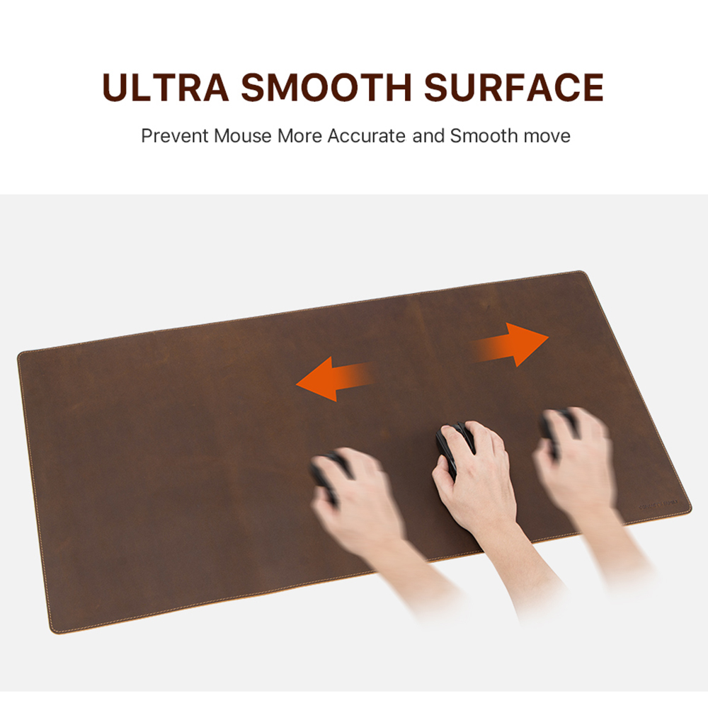 CONTACT'S FAMILY Genuine Leath - Keyboard Wrist Pad Leather ulasan dan harga