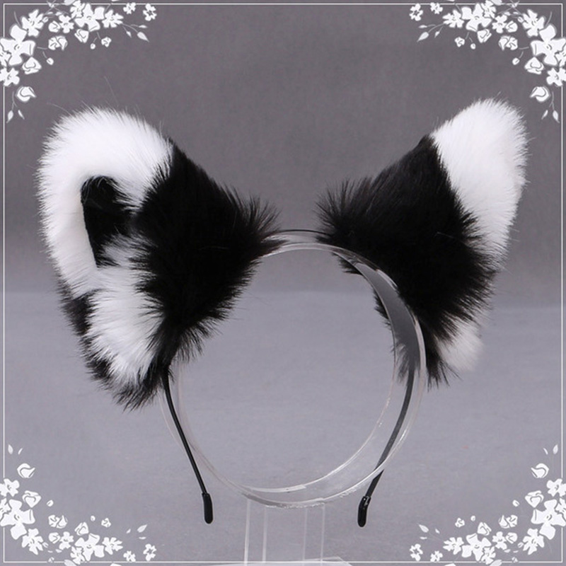 Fluffy Fox Cat Ear Plush Headb - Tech Accessories Women ulasan dan harga