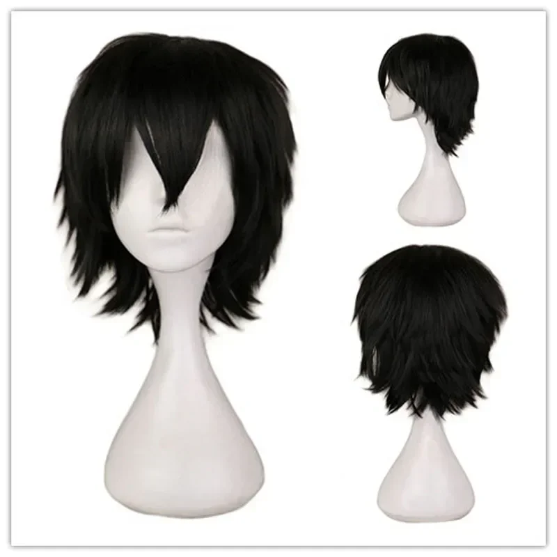 QQXCAIW Male Wig Black White P - Tech Accessories For Men ulasan dan harga