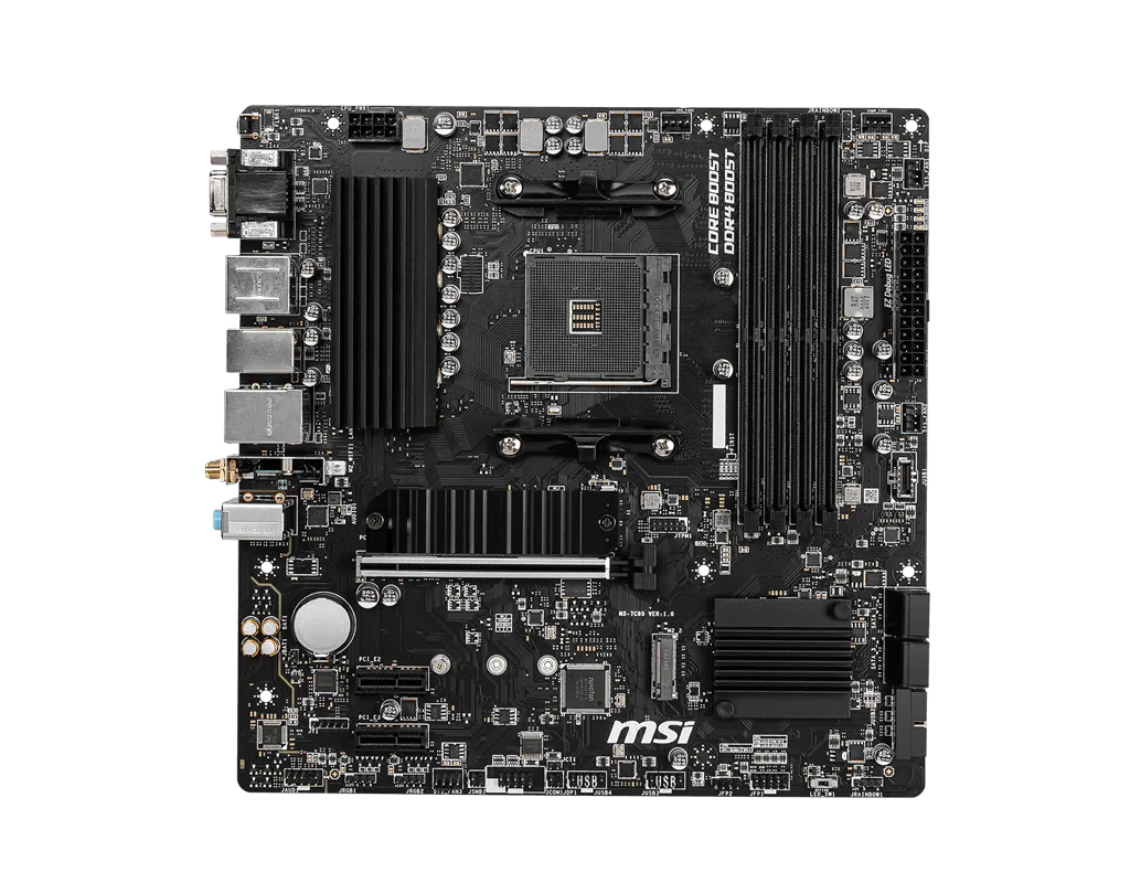 MSI B550M PRO-VDH WIFI Motherb - Amd Cpu Ryzen 5 ulasan dan harga