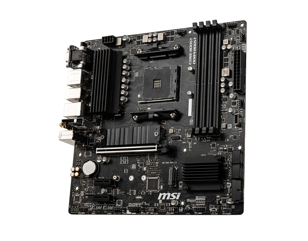 MSI B550M PRO-VDH WIFI Motherb - Amd Cpu Ryzen 5 ulasan dan harga