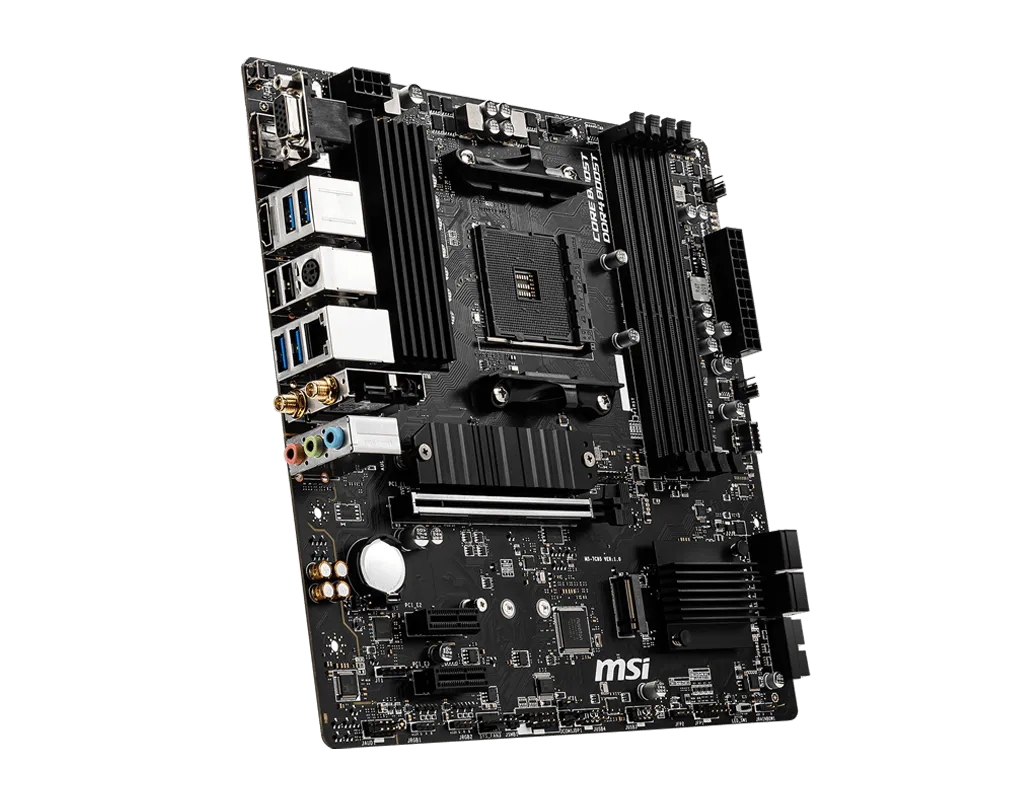 MSI B550M PRO-VDH WIFI Motherb - Amd Cpu Ryzen 5 ulasan dan harga