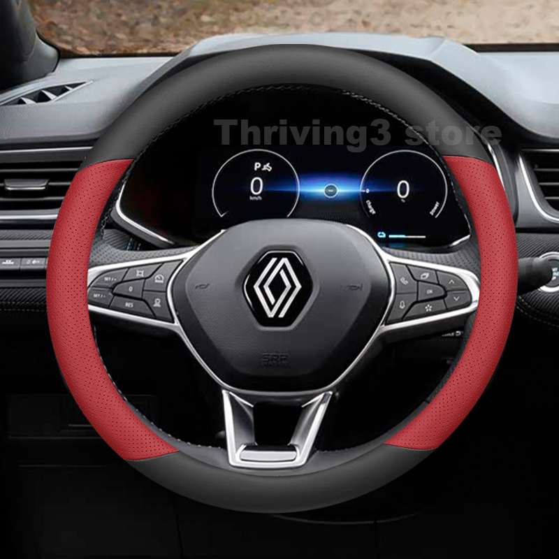 Leather Car Steering Wheel Cov - Tech Accessories Hub ulasan dan harga