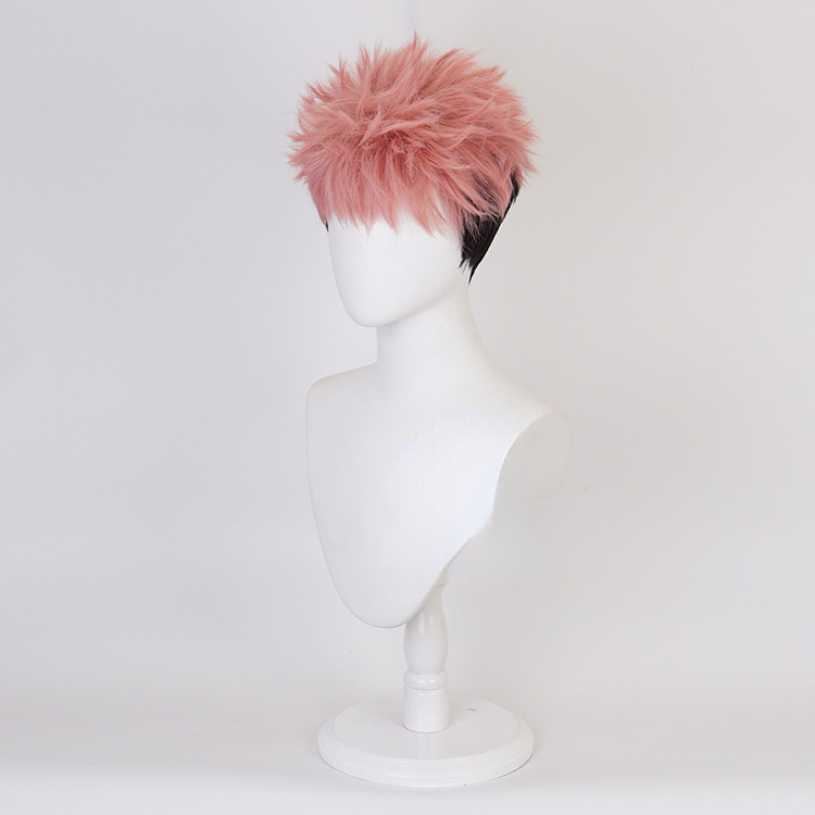 Anime Itadori Yuji Cosplay Wig - Tech Accessories For Men ulasan dan harga