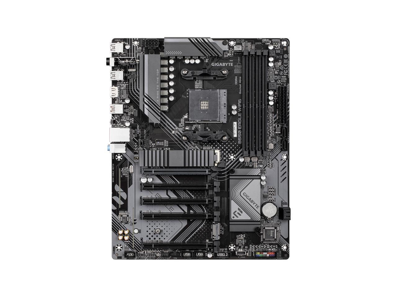 GIGABYTE B550 EAGLE WIFI6 Moth - Amd Cpu Ryzen 5 ulasan dan harga