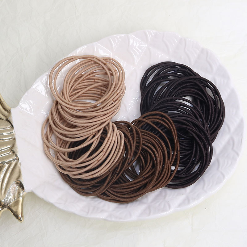 100PCS/Set Hair Ties Elastic R - Tech Accessories For Men ulasan dan harga