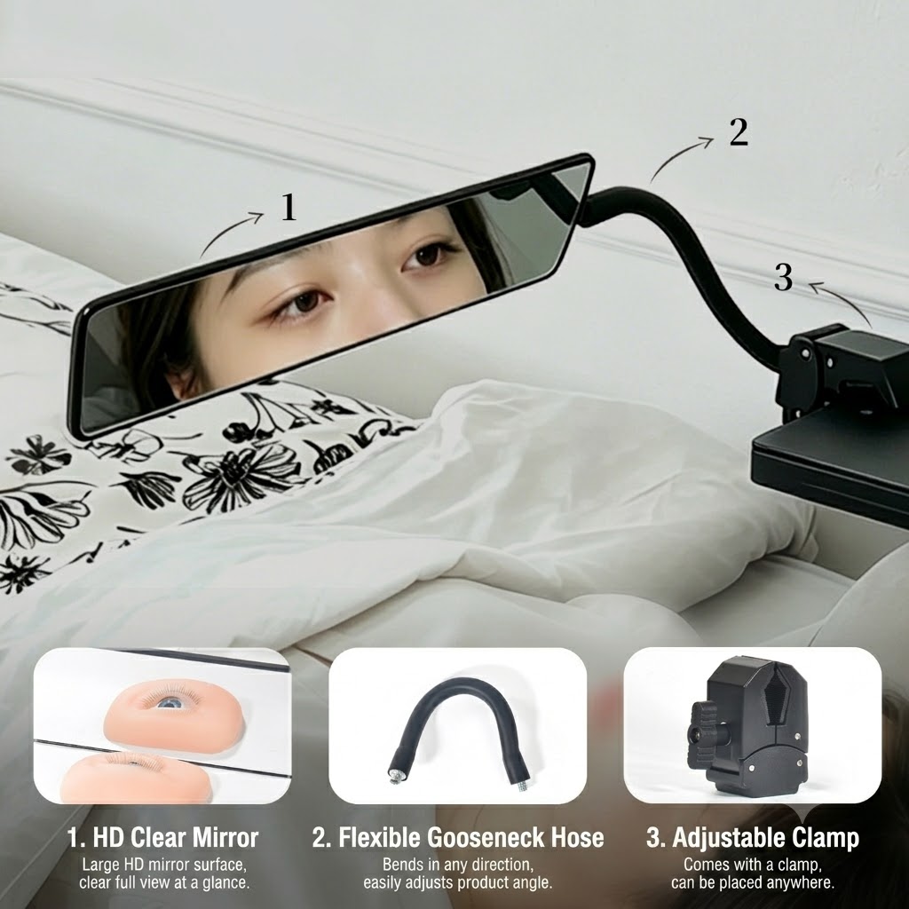 New Eyelash Extension Mirror A - Tech Accessories ulasan dan harga