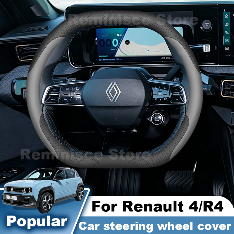 Leather Car Steering Wheel Cov - Tech Accessories Hub ulasan dan harga