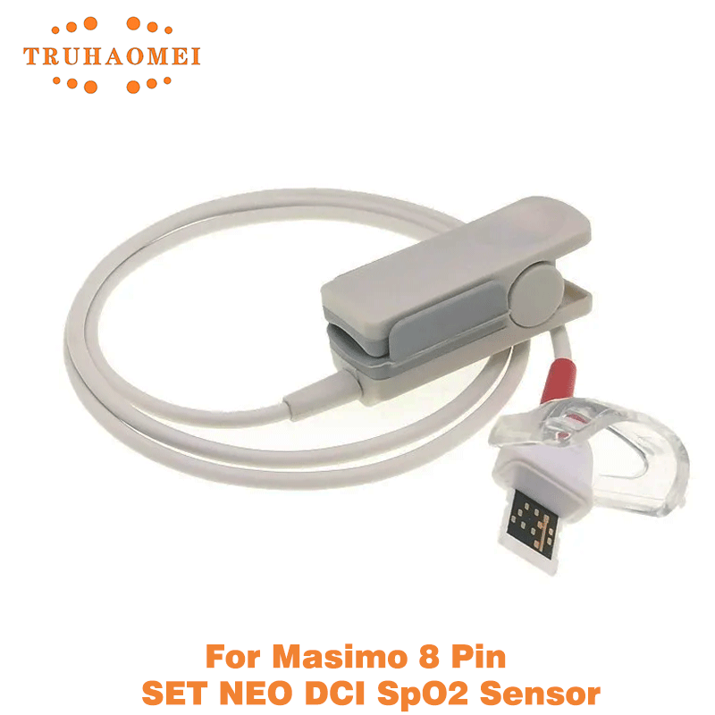 Reusable SpO2 Sensor 8 Pin Red - Moto Tech Accessories & Workshop ulasan dan harga