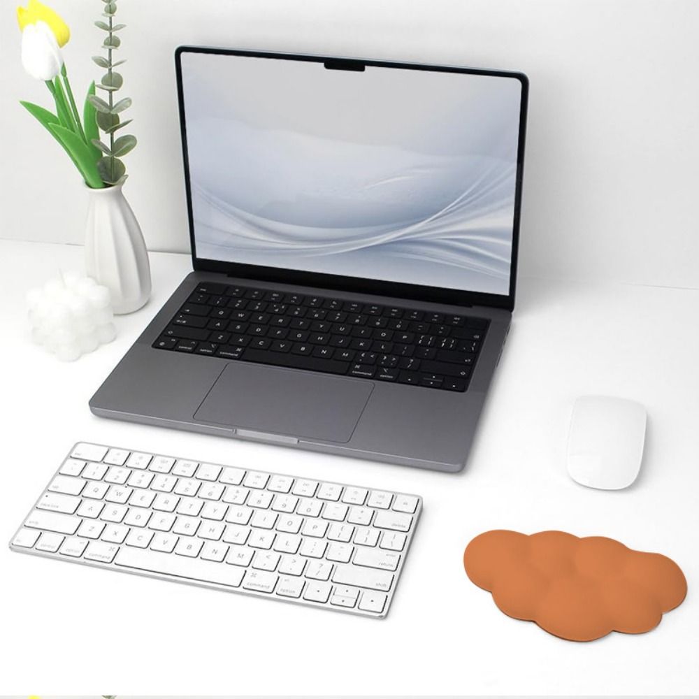 Soft Cloud Shaped Keyboard Wri - Keyboard Wrist Pad Leather ulasan dan harga