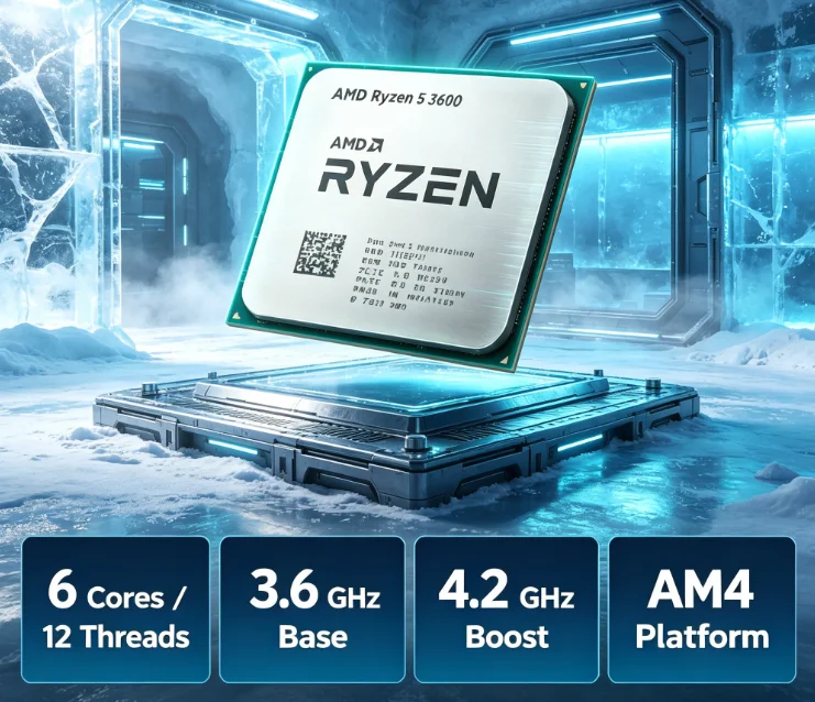 AMD Ryzen 5 3600 Matisse Archi - Amd Cpu Ryzen 5 ulasan dan harga