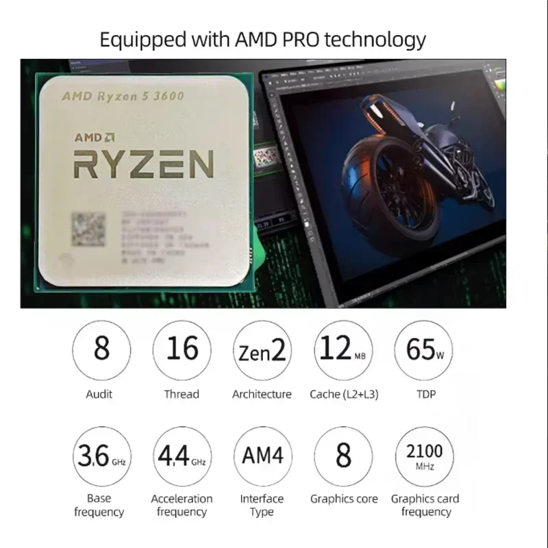 AMD Ryzen 5 3600 Matisse Archi - Amd Cpu Ryzen 5 ulasan dan harga