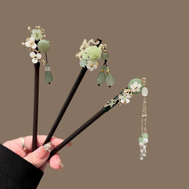 Antique Wooden Hairpin Women's - Tech Accessories Women ulasan dan harga