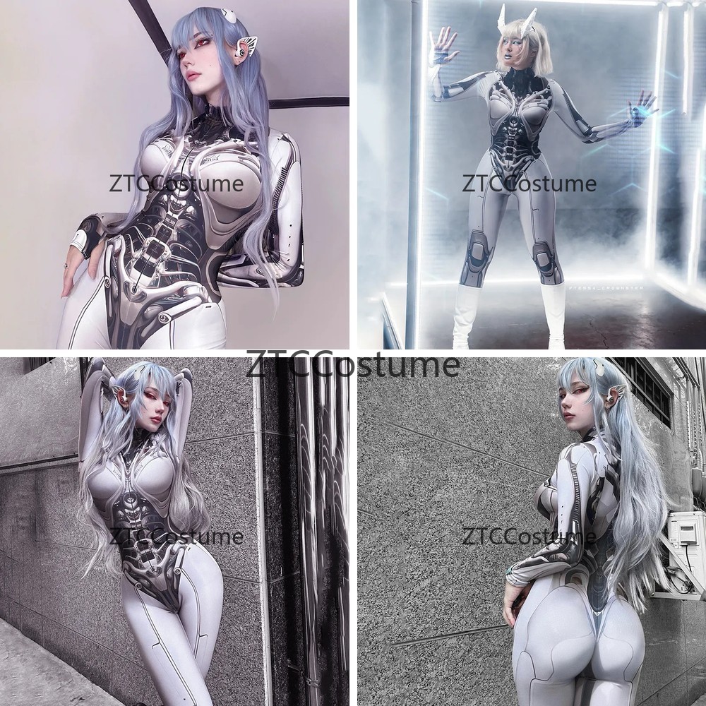 3D Printed Cosplay Bodysuit Y2 - Tech Accessories Women ulasan dan harga
