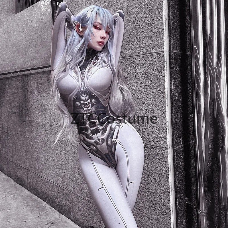 3D Printed Cosplay Bodysuit Y2 - Tech Accessories Women ulasan dan harga