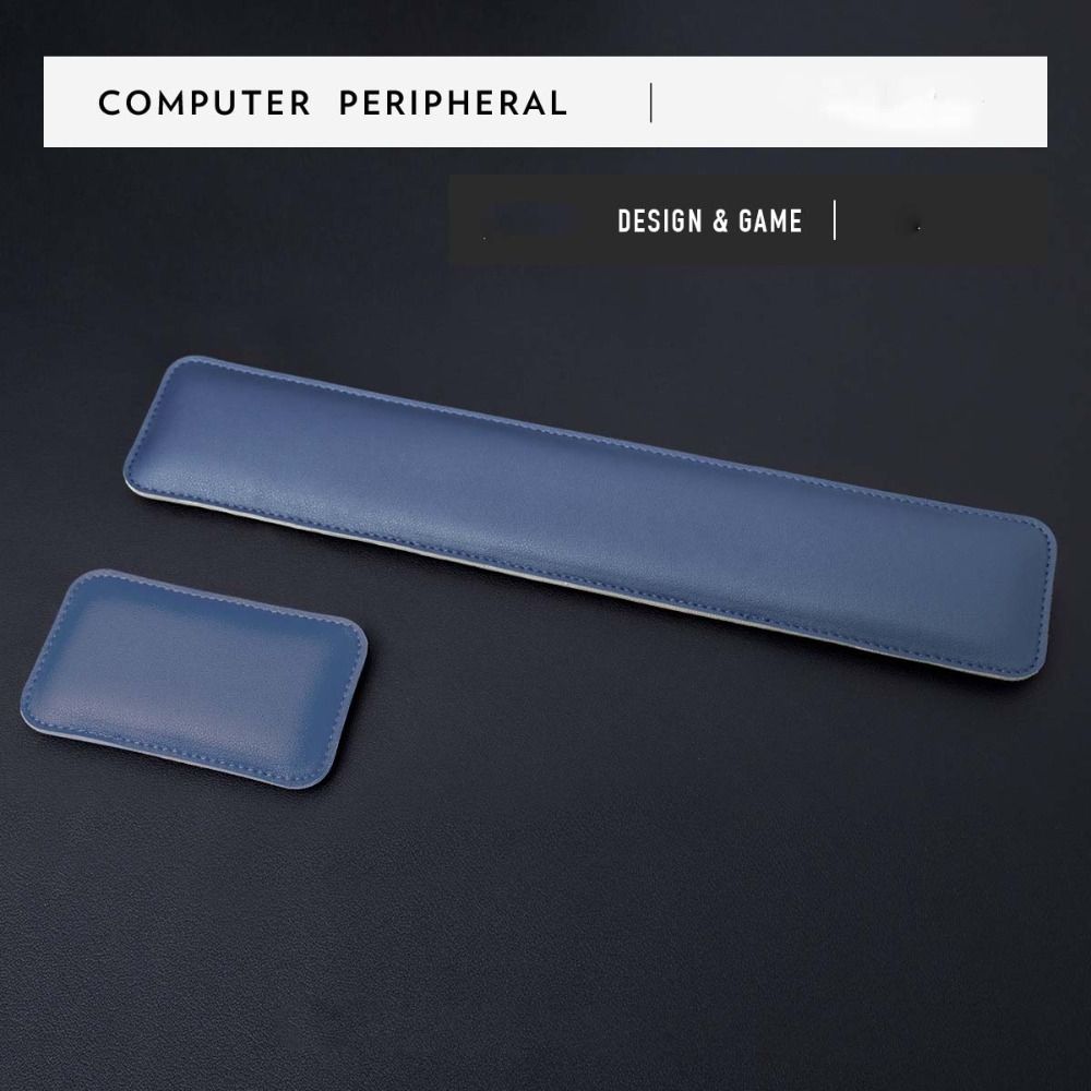Portable Leather Mouse Pad Lea - Keyboard Wrist Pad Leather ulasan dan harga