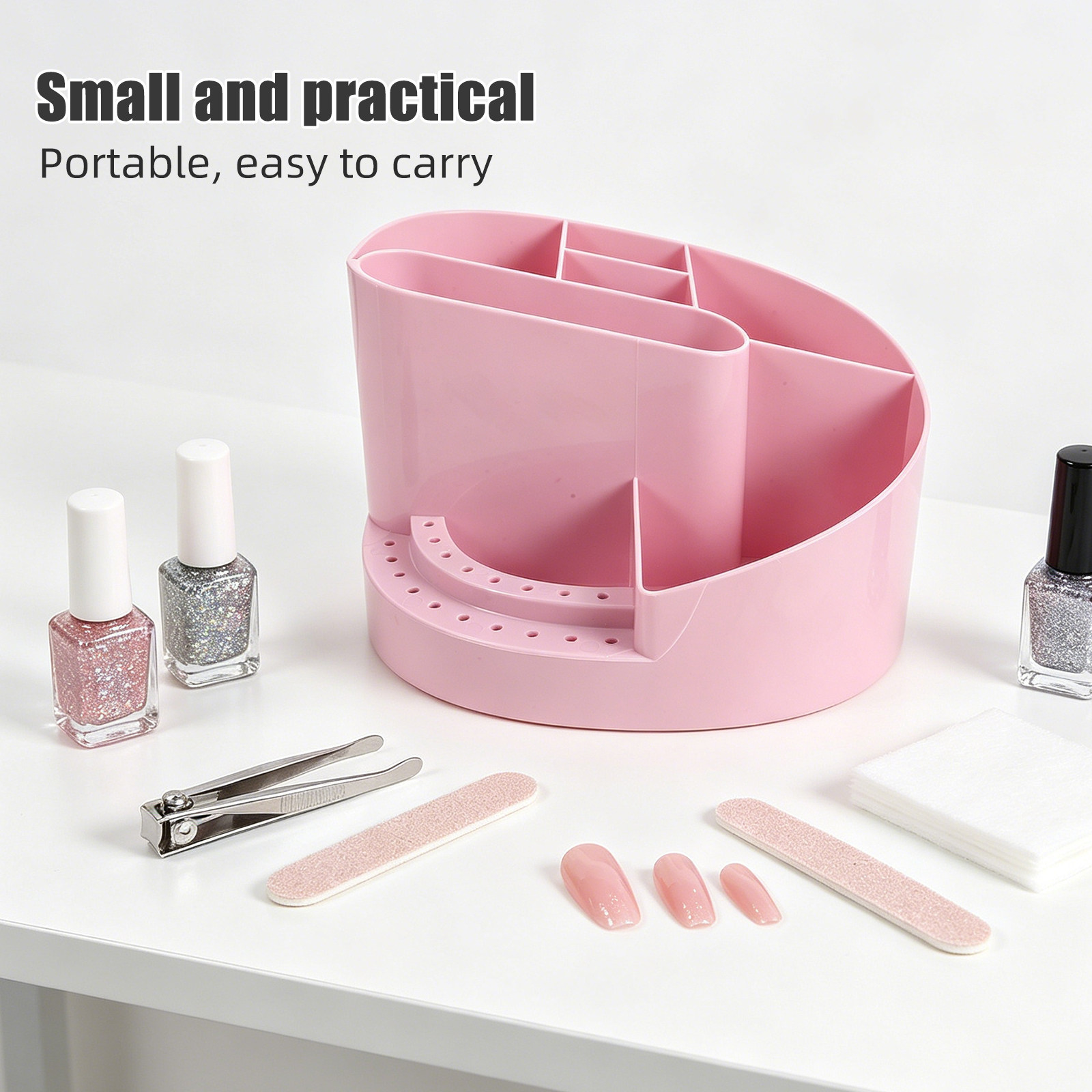 Nail Organizer Storage Box 7 C - Tech Accessories For Desk ulasan dan harga