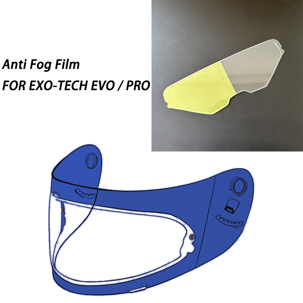 Helmet Visor Film Anti Fog Fit - Moto Tech Accessories & Workshop ulasan dan harga