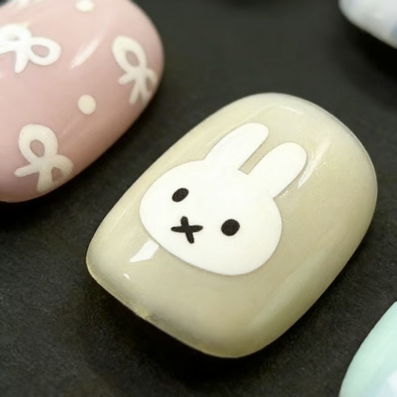 Miffy Bunny | Soft & Fluffy Ma - Nail Tech Accessories ulasan dan harga