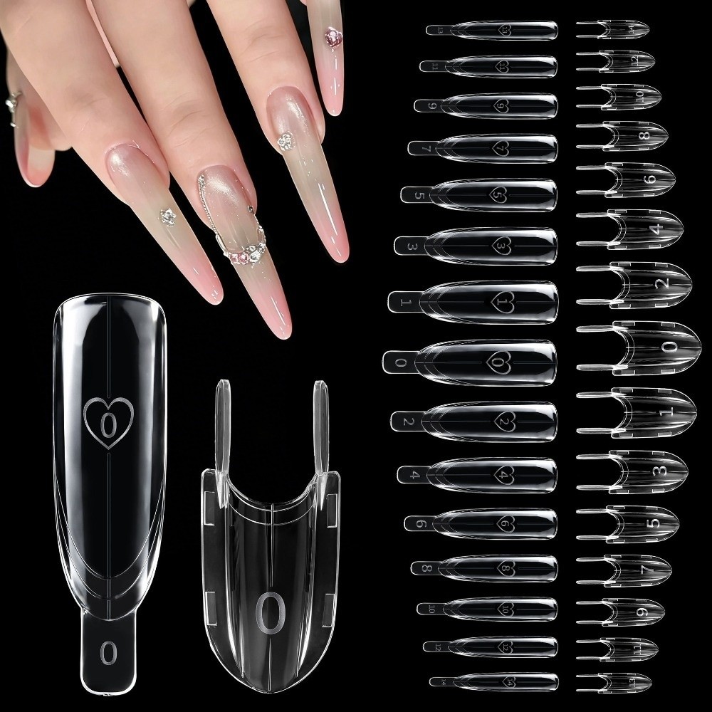120pcs Rocket Shape Sandwich D - Nail Tech Accessories ulasan dan harga
