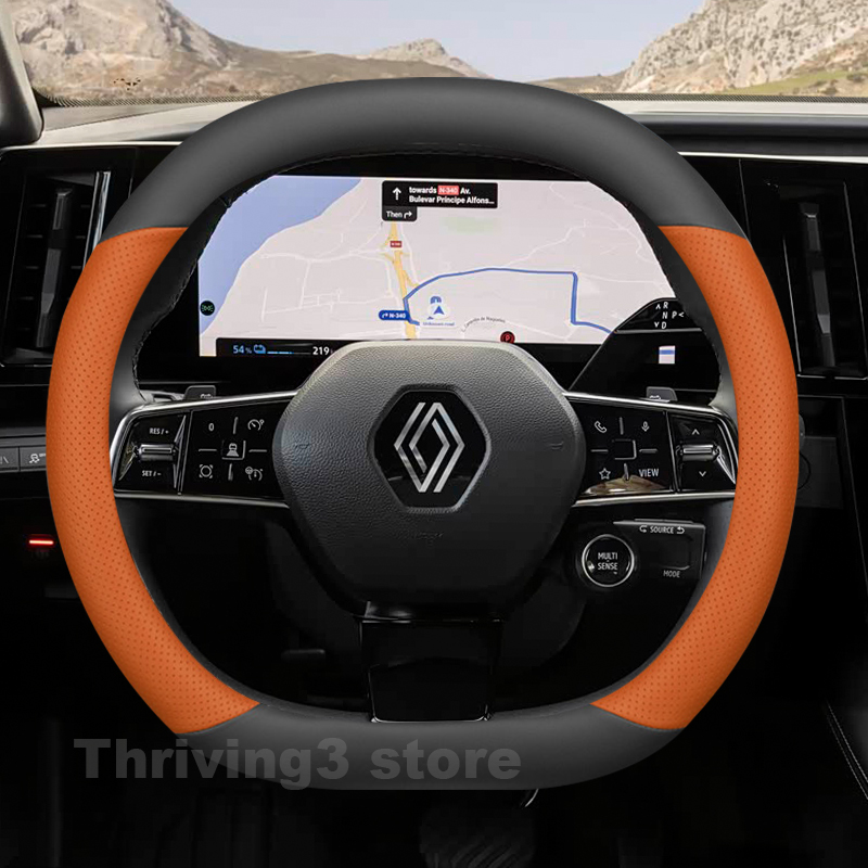 Leather Car Steering Wheel Cov - Tech Accessories Hub ulasan dan harga