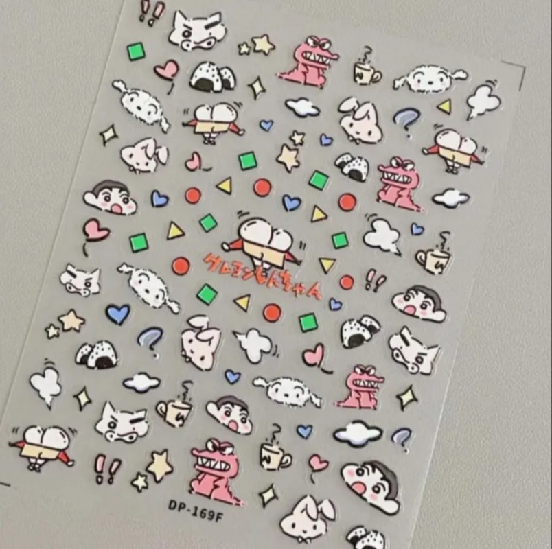 Crayon Shin-chan Creative Pape - Nail Tech Accessories ulasan dan harga