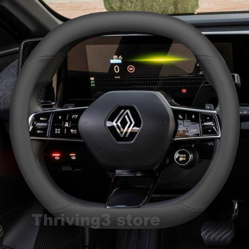 Leather Car Steering Wheel Cov - Tech Accessories Hub ulasan dan harga