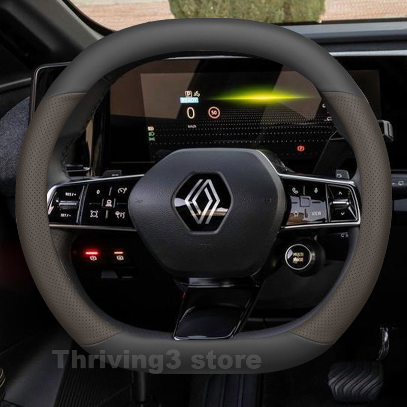 Leather Car Steering Wheel Cov - Tech Accessories Hub ulasan dan harga