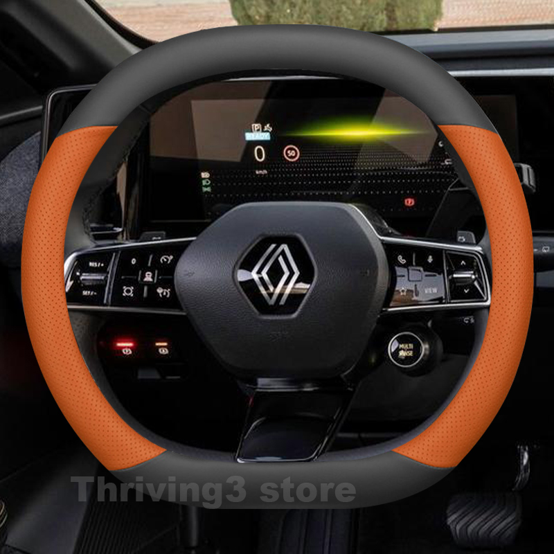 Leather Car Steering Wheel Cov - Tech Accessories Hub ulasan dan harga