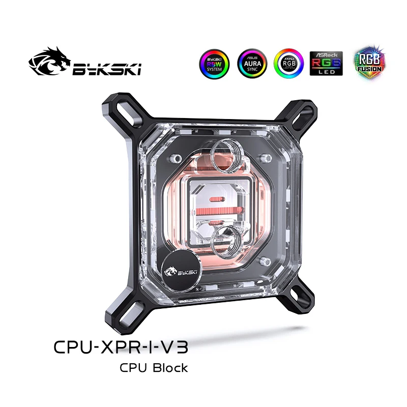 Bykski CPU Block Use for INTEL - Amd Cpu Ryzen 5 ulasan dan harga